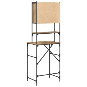 vidaXL Ντουλάπα Πλυντηρίου Μασίφ Δρυός 68x48,5x194 εκ.
