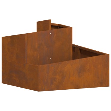 vidaXL Γλάστρες & Κουτιά Χάλυβας Corten Μέτριος Ανθεκτικός