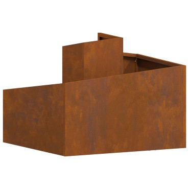 vidaXL Γλάστρες & Κουτιά Χάλυβας Corten Μέτριος Ανθεκτικός