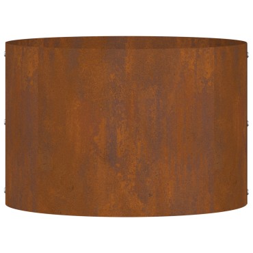 vidaXL Γλάστρα Corten Steel Corten Steel Μεσαία Ανθεκτική Κυλινδρική