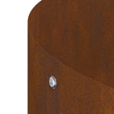vidaXL Σετ Γλαστρών Χάλυβα Corten Χάλυβας corten Μεσαίο Ανθεκτικό