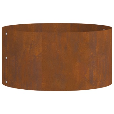 vidaXL Γλάστρα Χάλυβα Corten Χάλυβας Corten Μεγάλο Ανθεκτικό