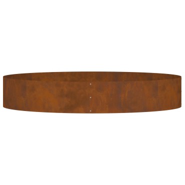 vidaXL Γλάστρα Χάλυβα Corten Χάλυβας Corten Μεγάλη Ανθεκτική