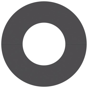 vidaXL Μεταλλική Γλάστρα Μαύρη Μέταλλο 60 x 60 x 1.3 εκ