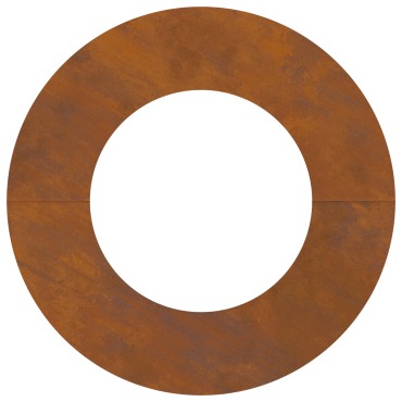 vidaXL Γλάστρα Corten Steel Ατσάλι corten Μεσαίο Διακοσμητικά ένθετα