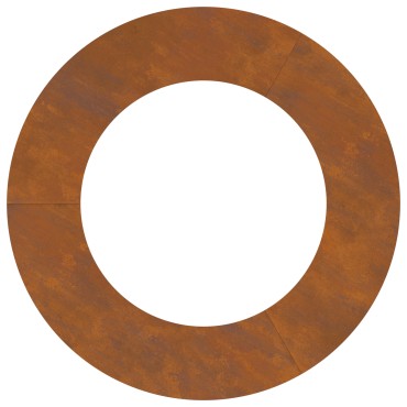 vidaXL Γλάστρα Χάλυβα Corten Χάλυβας Corten Μεγάλη Διακοσμητικά Ένθετα