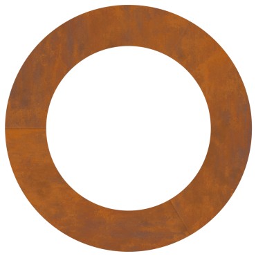vidaXL Γλάστρα από Ατσάλι Corten Ατσάλι Corten Μεγάλη Διακοσμητικά Ένθετα