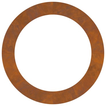 vidaXL Γλάστρα από Ατσάλι Corten Ατσάλι corten Μεγέθους Γλάστρες