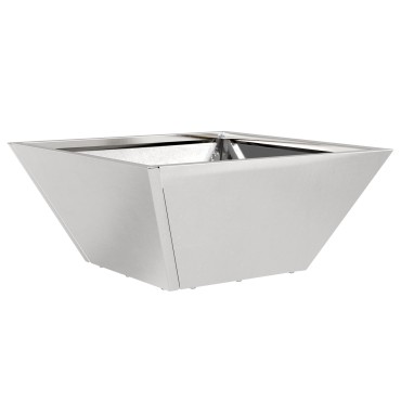 vidaXL Γλάστρα Metal Ανοξείδωτο ατσάλι 35 x 35 x 15 εκ. Μεταλλική Γλάστρα
