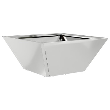 vidaXL Μεταλλική Γλάστρα Γαλβανισμένο ατσάλι 35 x 35 x 15 cm Γλάστρες