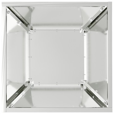 vidaXL Μεταλλική Γλάστρα Γαλβανισμένο ατσάλι 35 x 35 x 15 cm Γλάστρες