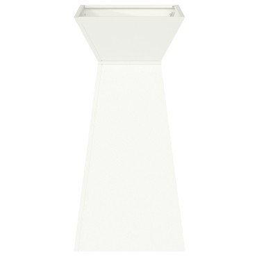 vidaXL Στήριξη Φυτών Λευκή Πλαστικό 35 x 35 x 73 cm Διακοσμητικά Ένθετα