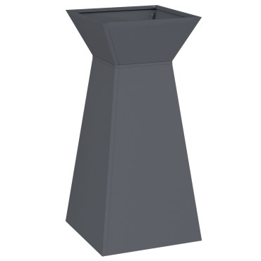 vidaXL Βάση Φυτών Ανθρακί Πλαστικό 35 x 35 x 73 εκ. Γλάστρες