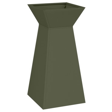 vidaXL Βάση Φυτών Ελιά Μέταλλο 35 x 35 x 73 εκ. Γλάστρες Βάση Φυτών