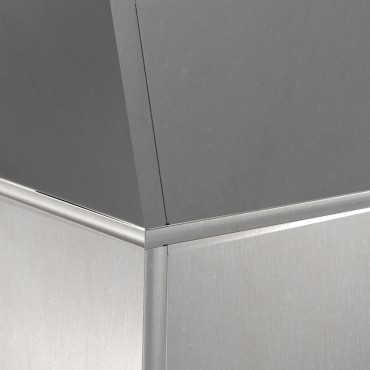 vidaXL Βάση φυτών Ανοξείδωτο ατσάλι 35 x 35 x 73 εκ. Διακοσμητικά ένθετα