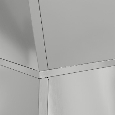 vidaXL Στήλη Γλάστρας Γαλβανισμένο ατσάλι 35 x 35 x 73 εκ.