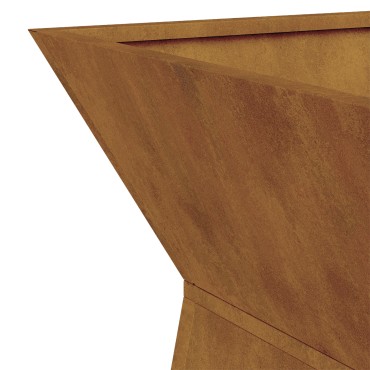 vidaXL Βάση Φυτών Ατσάλι 35 x 35 x 73 εκ. Μεταλλική Γλάστρα Κυβική
