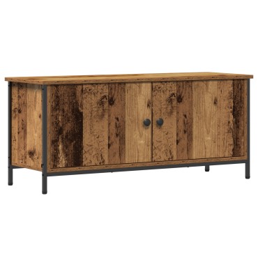 vidaXL Old Wood TV Unit Παλιά Ξυλεία Μοριοσανίδες 102x35x45 εκ