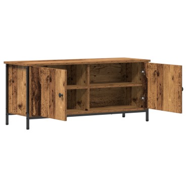 vidaXL Old Wood TV Unit Παλιά Ξυλεία Μοριοσανίδες 102x35x45 εκ