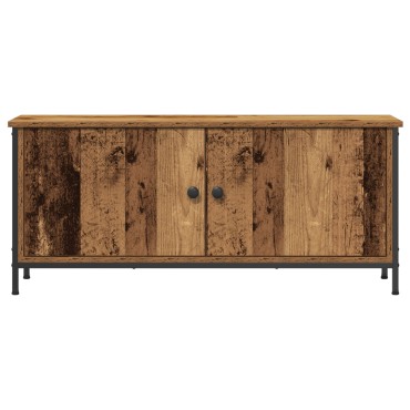 vidaXL Old Wood TV Unit Παλιά Ξυλεία Μοριοσανίδες 102x35x45 εκ