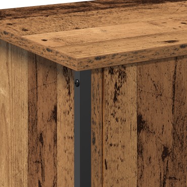 vidaXL Old Wood TV Stand Παλιό ξύλο Ξύλο 60x35x45cm Ανθεκτική