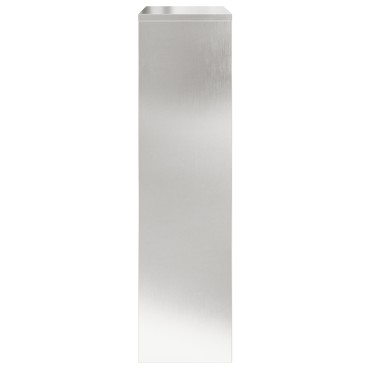 vidaXL Κουτί Ρίψης Πακέτων 44x22x82 cm Ανοξείδωτο Ατσάλι