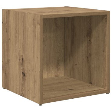 vidaXL Έπιπλα τηλεόρασης 4 τεμ. Δρυς Artisan 37x35x37cm Επεξεργασμένο ξύλο