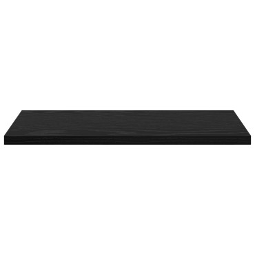 vidaXL Ράφι Βιβλίων 3 επίπεδα 4 τεμ. 40x20x1,5cm Μαύρο