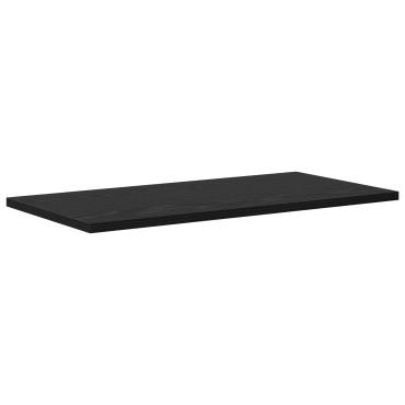 vidaXL Ράφια Τοίχου Μαύρη Δρυ MDF 60x30x1.5cm Ορθογώνιο