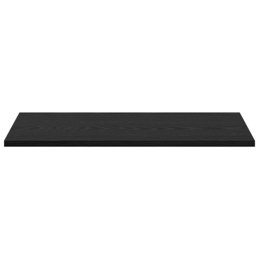 vidaXL Ράφια Τοίχου Μαύρη Δρυ MDF 60x30x1.5cm Ορθογώνιο