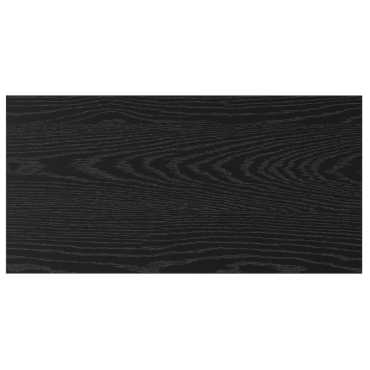 vidaXL Ράφια Τοίχου Μαύρη Δρυ MDF 60x30x1.5cm Ορθογώνιο