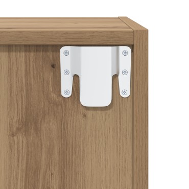 vidaXL Δύο τοίχοι από ξύλο 37x37x37cm από μηχανικά ξύλα
