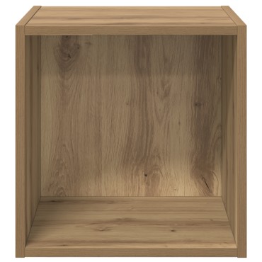 vidaXL Δύο τοίχοι από ξύλο 37x37x37cm από μηχανικά ξύλα