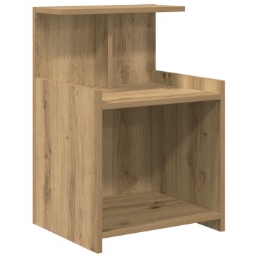 vidaXL Κομοδίνο Artisan Oak 40x35x60cm Επεξεργασμένο Ξύλο 1 τεμ.