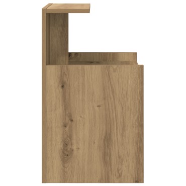 vidaXL Κομοδίνο Artisan Oak 40x35x60cm Επεξεργασμένο Ξύλο 1 τεμ.