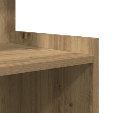 vidaXL Κομοδίνο Artisan Oak 40x35x60cm Επεξεργασμένο Ξύλο 1 τεμ.