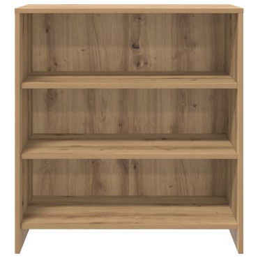vidaXL Μπουφές Μασίφ Δρυ 70x41x75cm Επεξεργασμένο Ξύλο 1 τεμ.