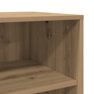 vidaXL Μπουφές Μασίφ Δρυ 70x41x75cm Επεξεργασμένο Ξύλο 1 τεμ.