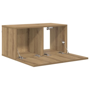 vidaXL Σετ Έπιπλου Τηλεόρασης Artisan Oak MDF Μεσαίο Έπιπλο Τηλεόρασης