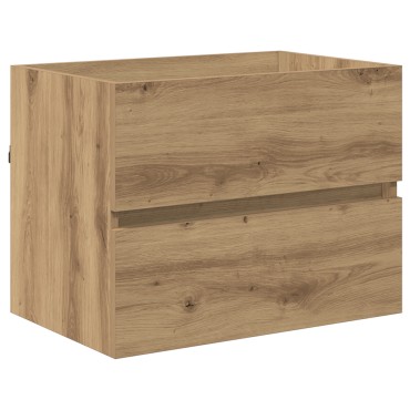 vidaXL Σετ Επίπλων Μπάνιου 2 Τεμαχίων Artisan Oak Επεξεργασμένο Ξύλο