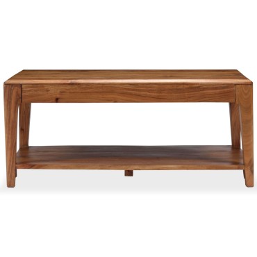 vidaXL Τραπεζάκι Σαλονιού 88x50x38cm από Μασίφ Ξύλο 1 τεμ.