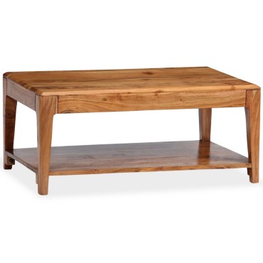 vidaXL Τραπεζάκι Σαλονιού 88x50x38cm από Μασίφ Ξύλο 1 τεμ.