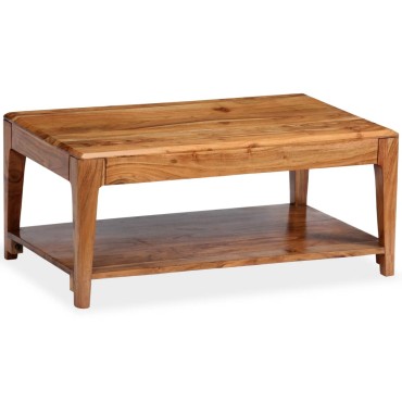vidaXL Τραπεζάκι Σαλονιού 88x50x38cm από Μασίφ Ξύλο 1 τεμ.