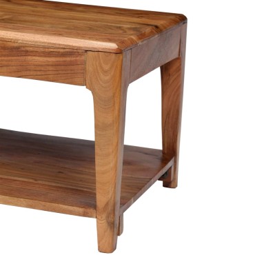 vidaXL Τραπεζάκι Σαλονιού 88x50x38cm από Μασίφ Ξύλο 1 τεμ.