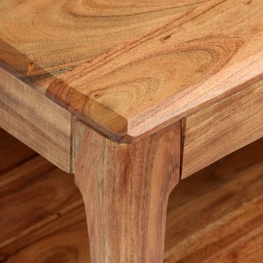 vidaXL Τραπεζάκι Σαλονιού 88x50x38cm από Μασίφ Ξύλο 1 τεμ.