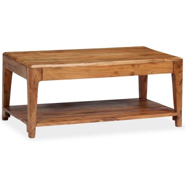 vidaXL Τραπεζάκι Σαλονιού 88x50x38cm από Μασίφ Ξύλο 1 τεμ.