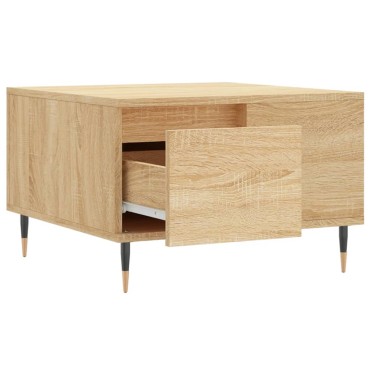 vidaXL Τραπεζάκι Σαλονιού Sonoma Δρυς 55x55x36,5cm Επεξεργασμένο Ξύλο 1 τεμ.