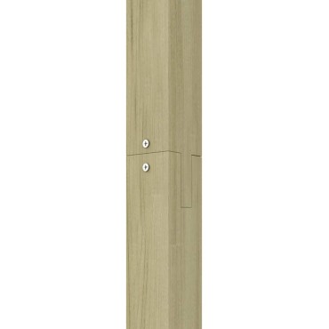 vidaXL Πέργκολα Κήπου 410 x 40 x 203 εκ. Ξύλινη