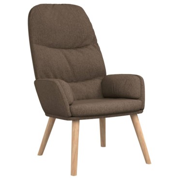 vidaXL Πολυθρόνα Relax Taupe Υφασμάτινη 70x77x98cm 1 τεμ.