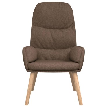 vidaXL Πολυθρόνα Relax Taupe Υφασμάτινη 70x77x98cm 1 τεμ.